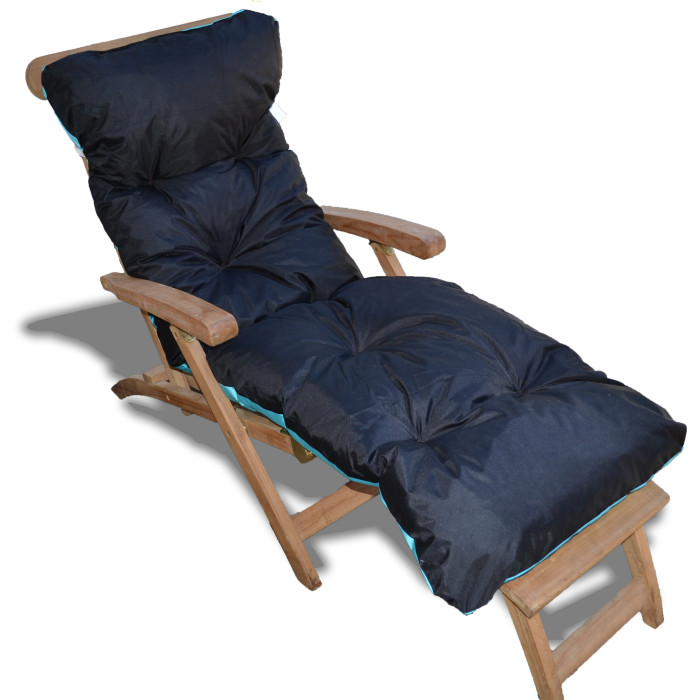 COUSSIN BAIN DE SOLEIL NOIR PES 180*60*12 cm HAUTE QUALITE COUSSIN BAIN DE SOLEIL NOIR PES 180*60*12 cm HAUTE QUALITE