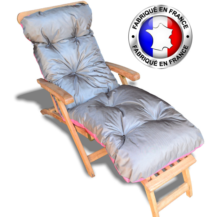 COUSSIN BAIN DE SOLEIL GRIS PES 180*60*12 cm HAUTE QUALITE COUSSIN BAIN DE SOLEIL GRIS PES 180*60*12 cm HAUTE QUALITE