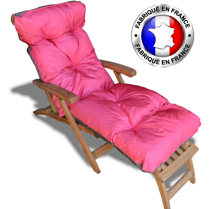 COUSSIN BAIN DE SOLEIL ROSE PES 180*60*12 cm HAUTE QUALITE COUSSIN BAIN DE SOLEIL ROSE PES 180*60*12 cm HAUTE QUALITE