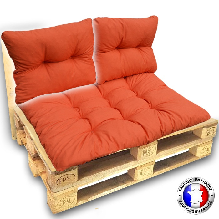 dossier coussin palette orange seul dossier coussin palette orange seul