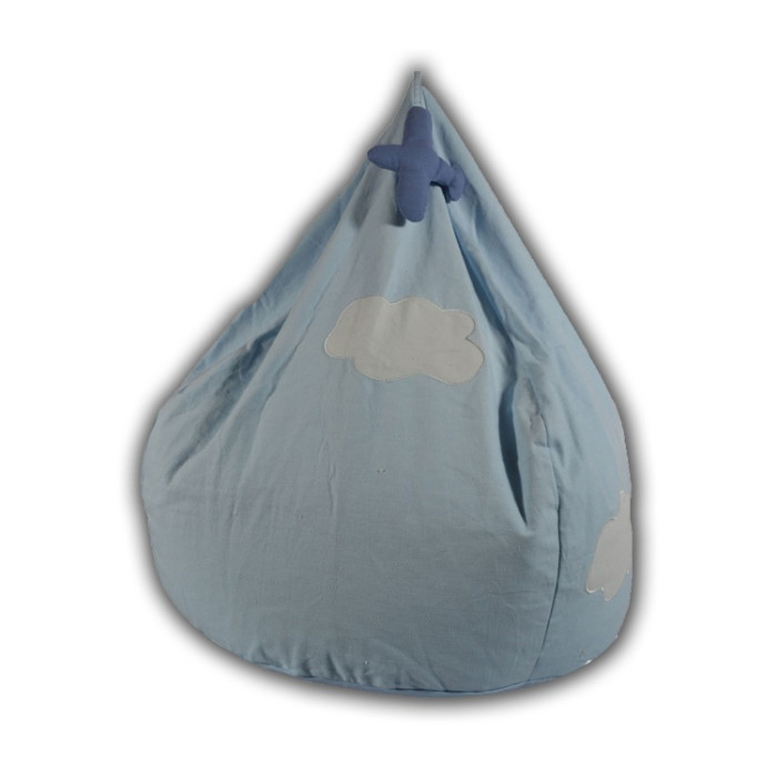Poire Pouf Enfant motif avion Poire Pouf Enfant motif avion