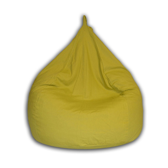 Poire pouf adulte vert olive fabrication francaise Poire pouf adulte vert olive fabrication francaise
