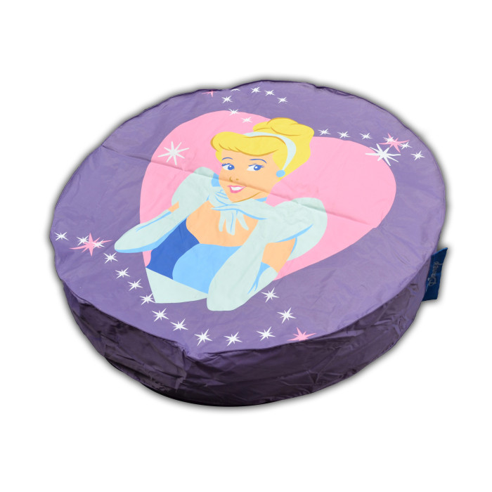 POUF DISNEY princesse geant 110 cm de diametre couleur mauve POUF DISNEY princesse geant 110 cm de diametre couleur mauve