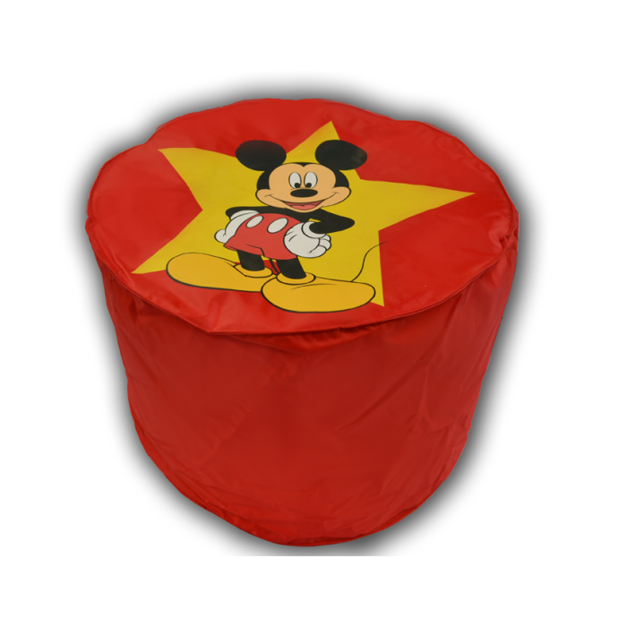pouf rouge mickey mousse top model disney pouf rouge mickey mousse top model disney