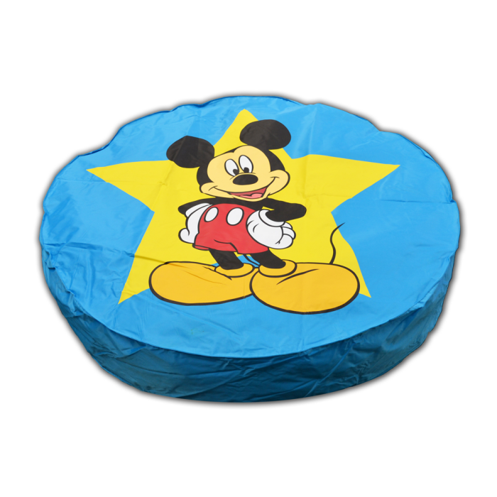 pouf mickey disney geant bleu 110 cm de diametre pouf mickey disney geant bleu 110 cm de diametre