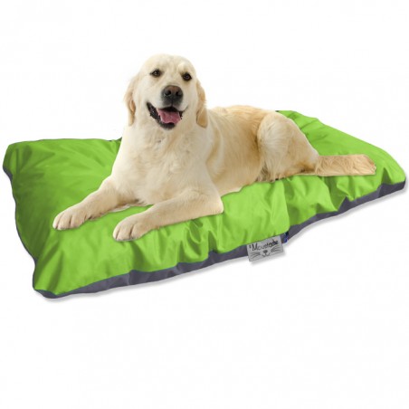 Coussin Chien Extérieur Gris Anis Réversible 105x60cm