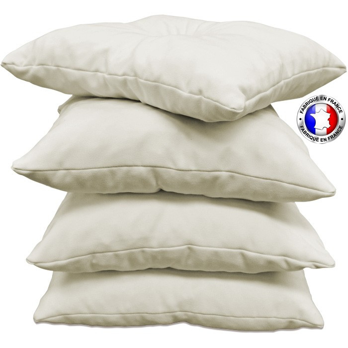 Lot de 4 coussins assises pour chaise de jardin Lot de 4 coussins assises pour chaise de jardin