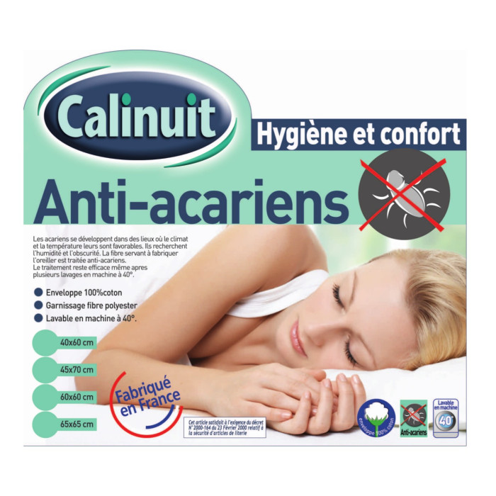 Oreiller anti-acarien Oreiller anti-acarien